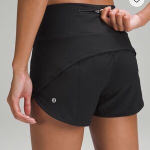 Speed up high-rise lined shorts 4 inches